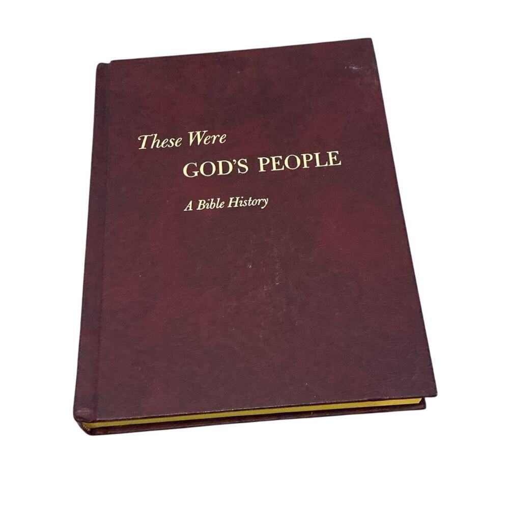 Vintage‎ These Were Gods People Bible History William C. Martin 1966 Christian